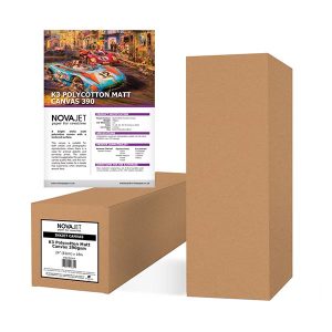 novajet k3 canvas 390gsm 60inch roll 18m