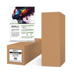 novajet r1 recycled polyester canvas 280gsm 60inch roll 25m