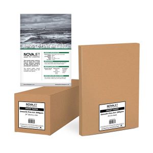 novajet smooth art 280gsm a3 25 sheets