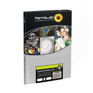 permajet alpha natural rag 310gsm a3plus 25 sheets