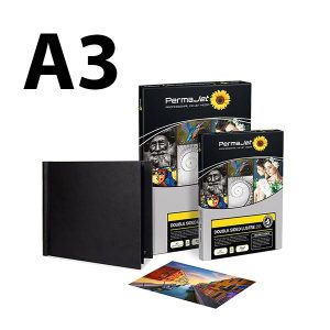 permajet snapshut black a3 landscape photobook paper bundle ds lustre 25 sheets