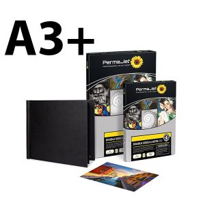 permajet snapshut black a3plus landscape photobook paper bundle ds lustre 25 sheets