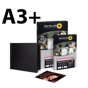 permajet snapshut black a3plus landscape photobook paper bundle ds oyster 25 sheets