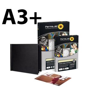 permajet snapshut black a3plus landscape photobook paper bundle ds portfolio 25 sheets