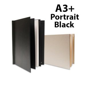 permajet snapshut black a3plus portrait photo book 15mm spine