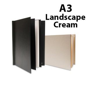 permajet snapshut cream a3 landscape photo book 25mm spine
