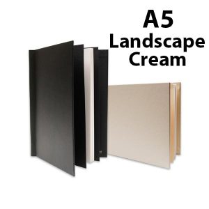 permajet snapshut cream a5 landscape photo book 25mm spine