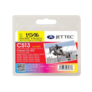 remanufactured canon cl513 tricolour ink cartridge 2971b001aa