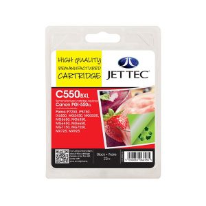 remanufactured canon pgi550xl black high capacity ink cartridge 6431b001