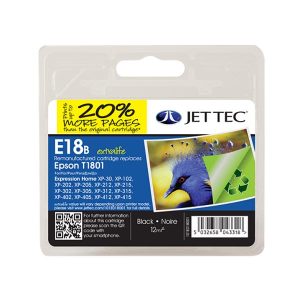 remanufactured epson 18 black ink cartridge daisy t1801