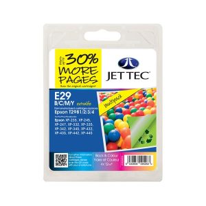 remanufactured epson 29 multipack full set 4 ink cartridges strawberry t2986