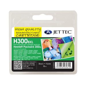 remanufactured hp 300 xl black high capacity ink cartridge cc641ee