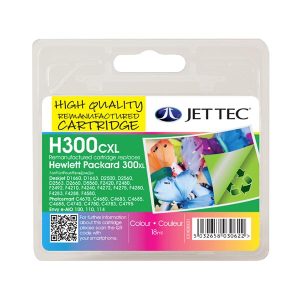 remanufactured hp 300 xl tricolour high capacity ink cartridge 101h030031