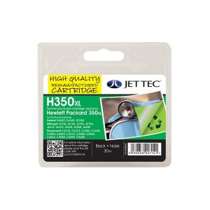 remanufactured hp 350 xl black high capacity ink cartridge cb336e