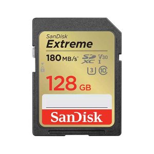 sandisk extreme 128gb sdxc card 180mbs