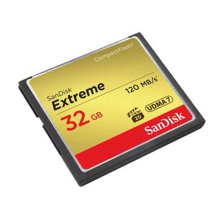 sandisk extreme 32gb compact flash card 120mbs