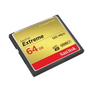 sandisk extreme 64gb compact flash card 120mbs