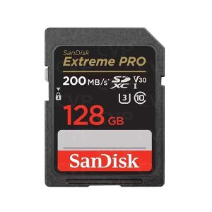 sandisk extreme pro 128gb sdxc card 200mbs