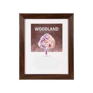 woodland a2 walnut photo frame