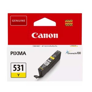 canon cli571y yellow original ink cartridge 6121c001