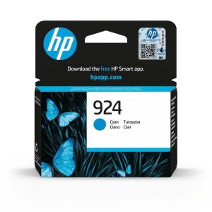 hp924 cyan original ink cartridge 4k0u3ne