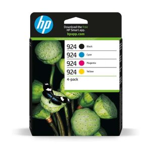 hp924 multipack full set 4 original ink cartridges 6zc70ae
