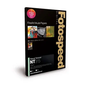 fotospeed natural textured 315gsm a3plus 25 sheets