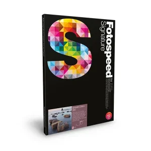 fotospeed smooth cotton 300gsm a3plus 25 sheets