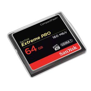 sandisk exteme pro compact flash cf card 160mbs 64gb