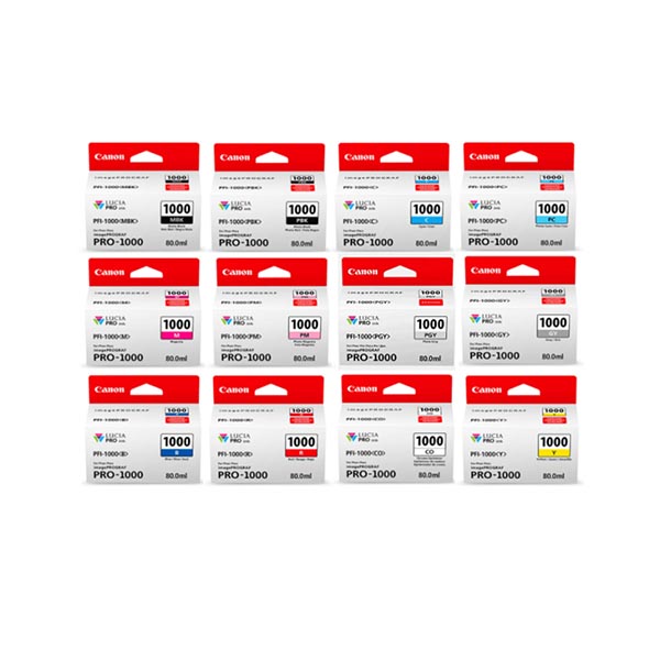 canon pfi 1000 cartridge family archive