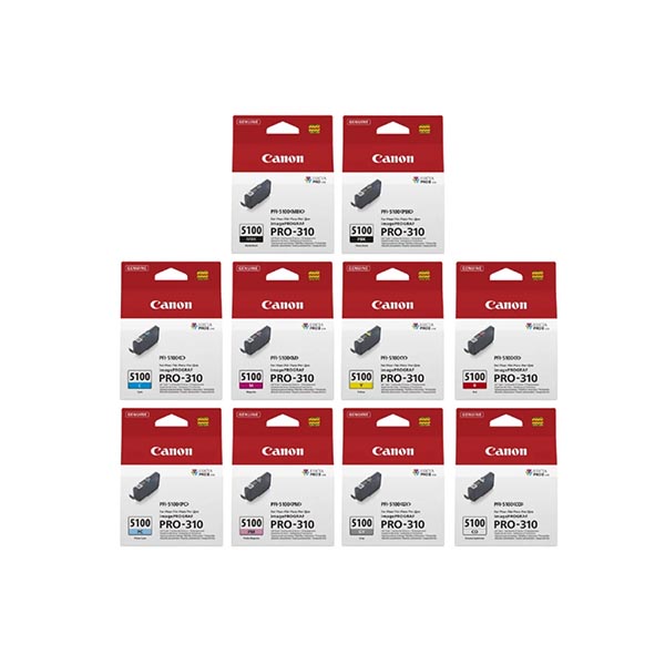 canon pfi 5100 cartridge family archive