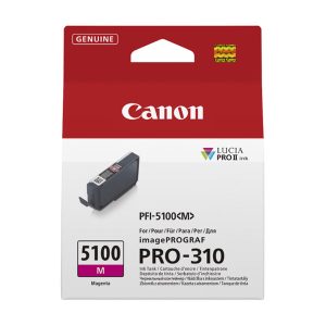 canon pfi 5100m magenta ink cartridge 6954c001