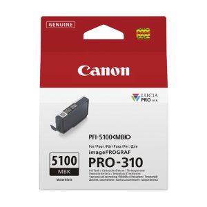 canon pfi 5100mbk matte black ink cartridge 6951c001