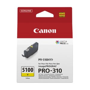 canon pfi 5100y yellow ink cartridge 6955c001